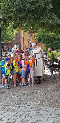 Kleine Ritter an der Marienburg